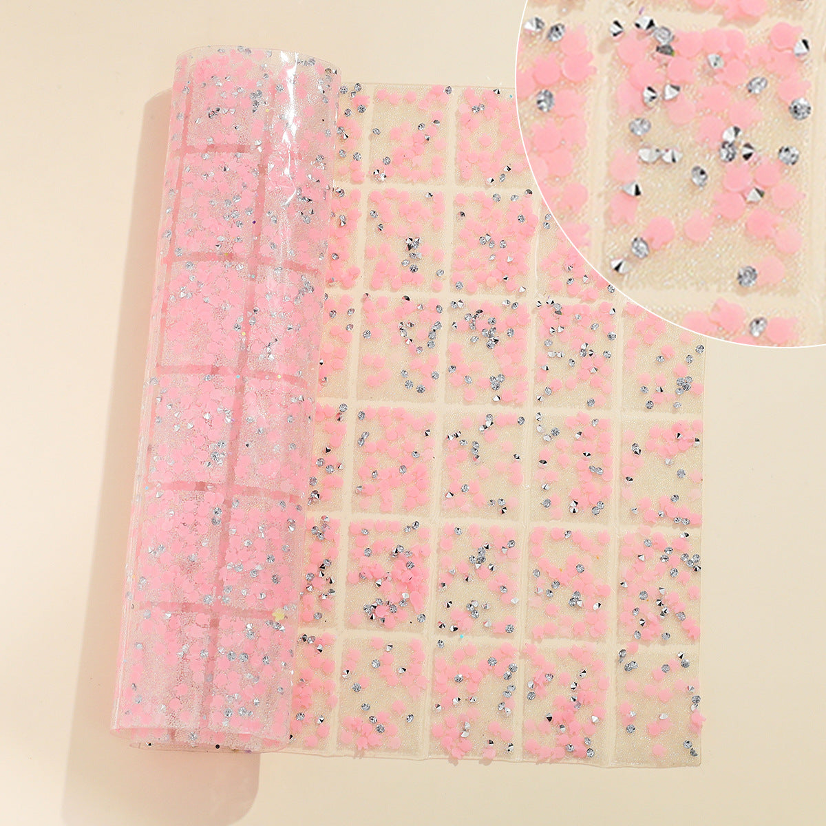 Wholesale DIY pen stickers geometric special-shaped resin hot melt double-sided adhesive backing diamond piece